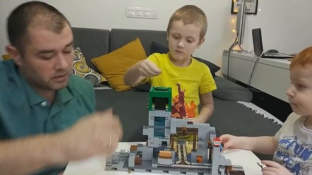 Лего Майнкрафт Шахта Крипера 21155 обзор #Lego #Мinecraft смотреть онлайн