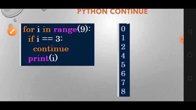 Python Continue Statement (Python Flow of Control - Lecture 6) смотреть онлайн