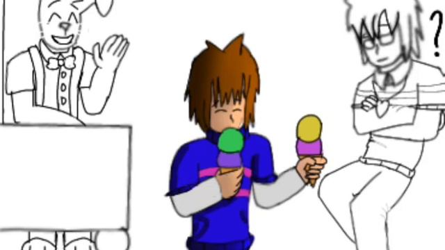 рисунок андертейл мороженщик смотреть онлайн