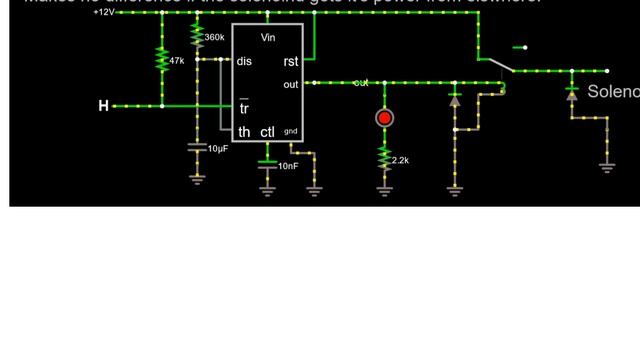 555 Timer works perfectly until solenoid connected to relay then continuously triggers смотреть онлайн