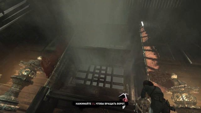 Tomb Raider (2013) на 100%. Гробница "Зал вознесения". Горная деревня. смотреть онлайн