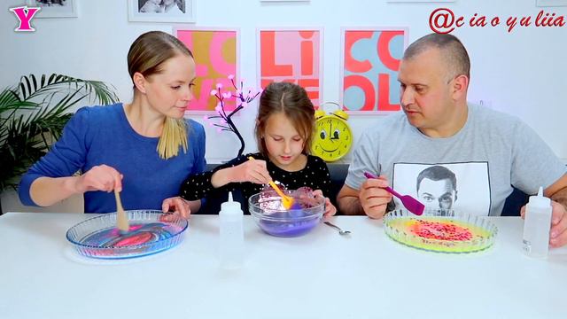 СЛОЖНАЯ Телепатия по НОМЕРам Слайм Челлендж | Чао Юля смотреть онлайн