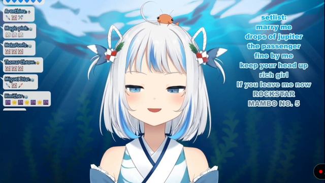 Gawr Gura Sings City of stars смотреть онлайн