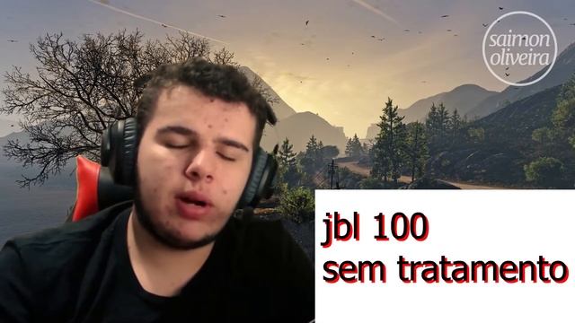 Teste do microfone JBL Quantum 100 VS Sony ecm cs3 смотреть онлайн