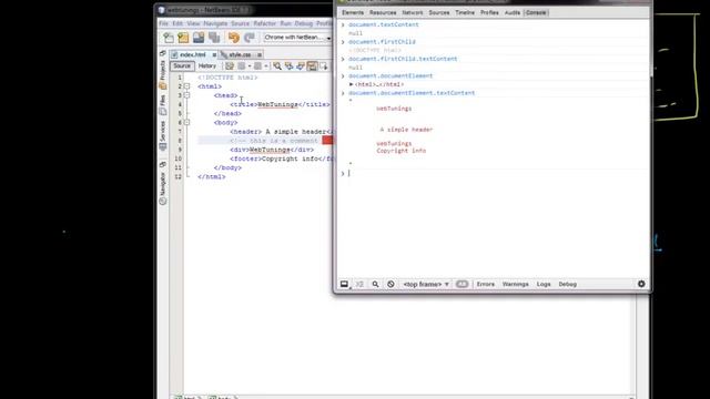 JavaScript Tutorial - textContent property of Node object смотреть онлайн