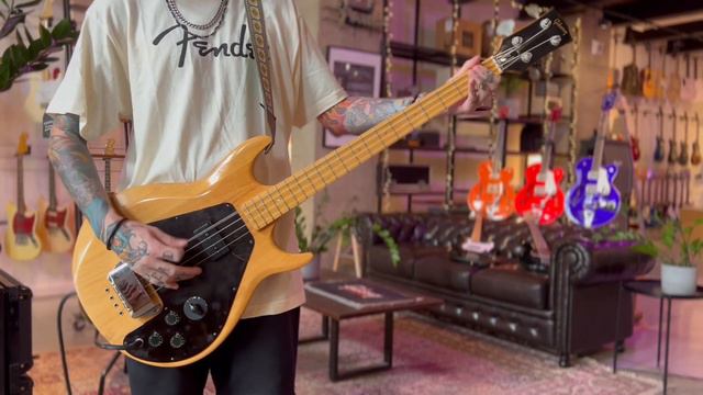 Gibson Ripper L9-S Bass Natural 1975 USA смотреть онлайн
