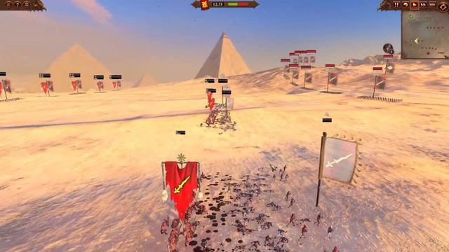 Кровопускатели Кхорна vs Тяжелые мечники: Total War Warhammer 3. тесты юнитов v 2.4.0 смотреть онлайн