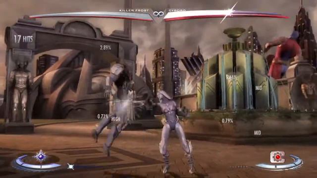 Injustice: Gods Among Us Killer Frost Combo 60% смотреть онлайн