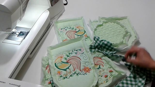 Прихватки своими руками. Рукавички для кухни. #вышивка #прихватки #diy смотреть онлайн