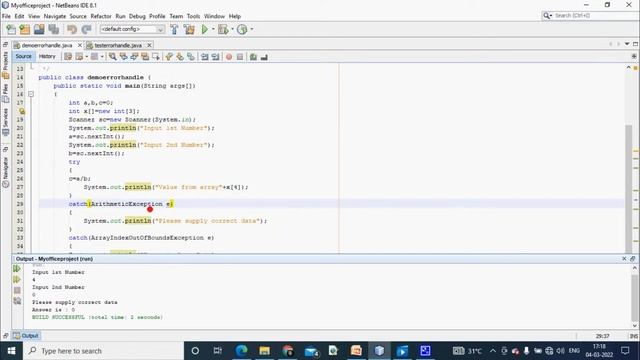 Error Handling in Java (Lecture 22) смотреть онлайн