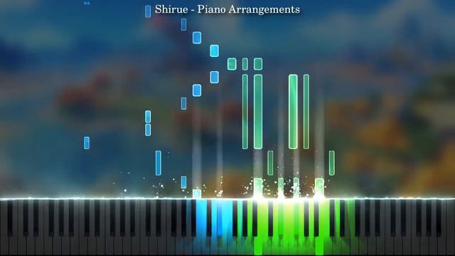 Moon in One's Cup from Genshin Impact | Piano tutorial смотреть онлайн