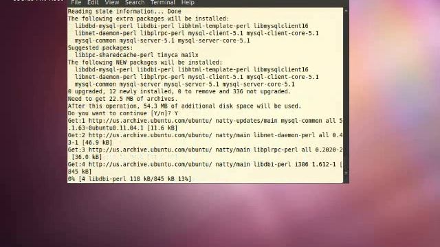 How To Install Apache,Mysql Server in Ubuntu 10.04 смотреть онлайн