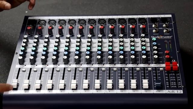 StudioMaster AIR 12 Live Mixer смотреть онлайн