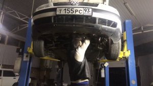 Замена прокладки теплообменника на фольцваене  пассат