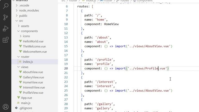 รู้จักกับ vuejs router смотреть онлайн
