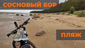 Пляж в Сосновом бору, чисто комфортно и нудисты!