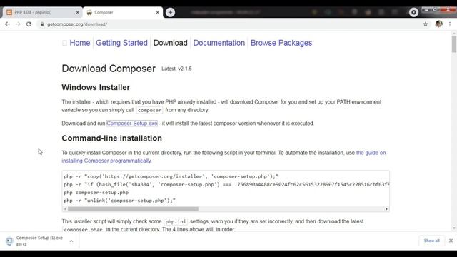 1. Laravel 8 വിൻഡോസിൽ എങ്ങനെ install ചെയ്യാം | മലയാളം #laravel_installation #xampp #composer смотреть онлайн