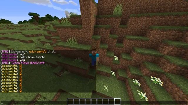 "Twitch Plays Minecraft" Mod смотреть онлайн