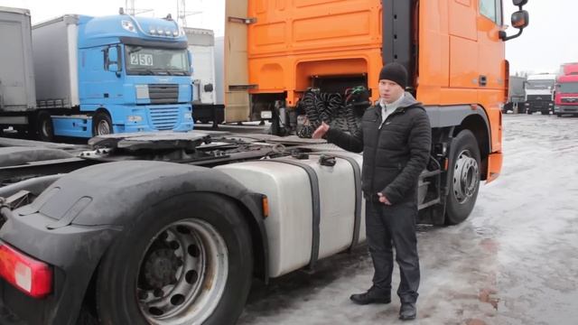 Обзор седельного тягача DAF XF 105.460 смотреть онлайн