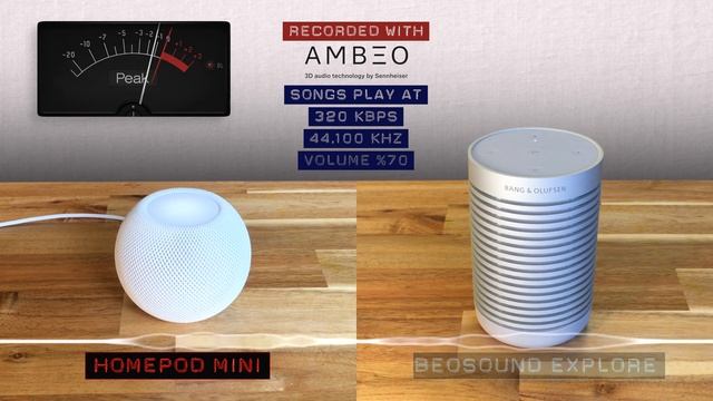 Apple HomePod Mini vs. Bang & Olufsen Beosound Explore. 3D Audio Sound Test. смотреть онлайн