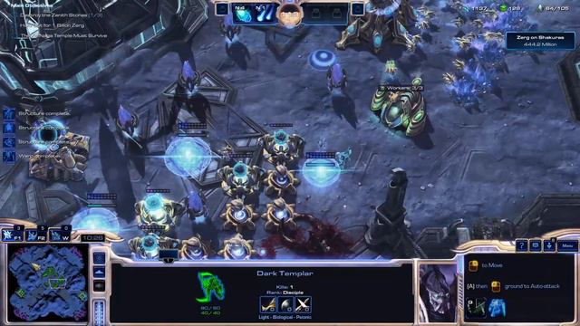 Starcraft 2 Legacy of The Void No commentary Last Stand - Brutal смотреть онлайн