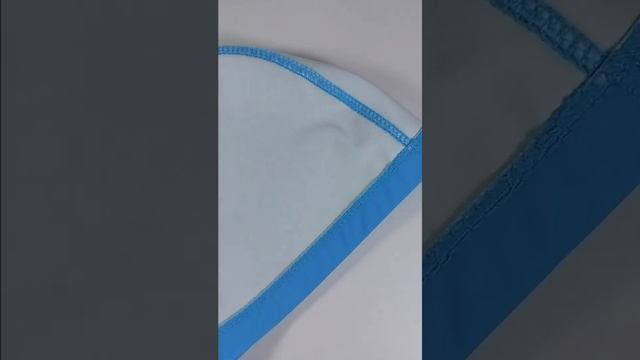 Шапочка для плавания комбинированная (силикон + ткань) (размер универсальный 52-58) Голубая смотреть онлайн