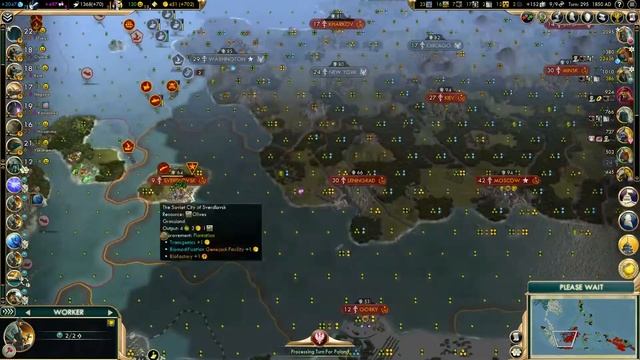 Civ 5 (Mods) - WWII Free-For-All, Round 2 - Episode 30 "Planning Pacification" смотреть онлайн