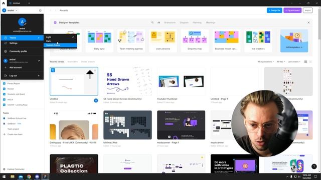 How do you get dark mode in Figma смотреть онлайн