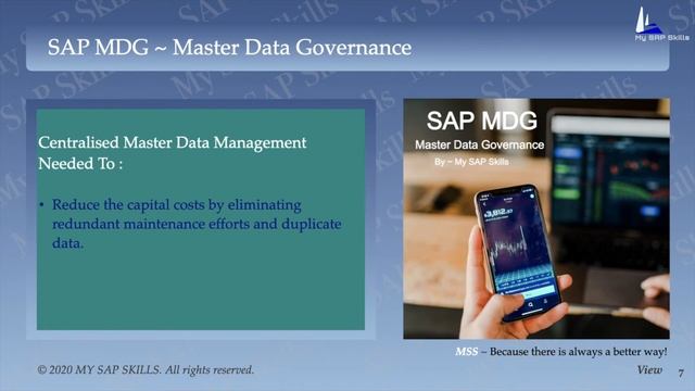 SAP Master Data Governance Overview -1 With SAP MDG Interview Questions And SAP MDG Online Training