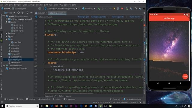 Flutter Tutorial for Beginners #8 - Images & Assets смотреть онлайн