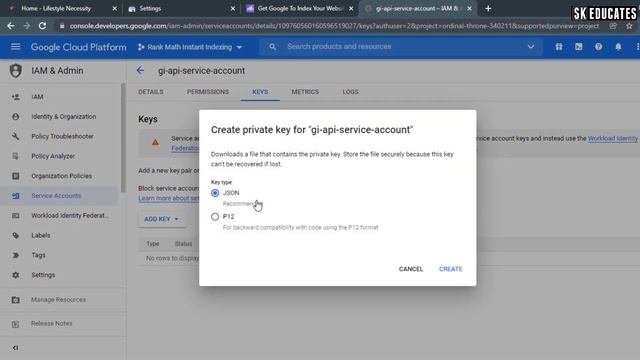 Rank Math Instant Indexing with Google API | Solve Google Search Console Indexing Issue смотреть онлайн