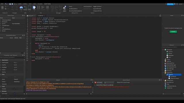 How To Make A Teleport Skill In Roblox Studio смотреть онлайн
