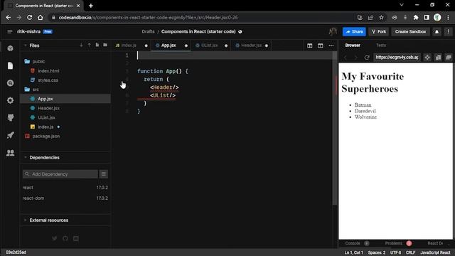Components in React and it's Practice | Thinking in React смотреть онлайн
