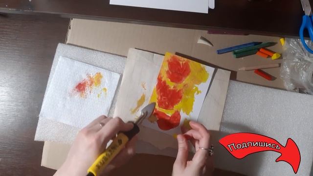 Арт. Рисование горячим воском. Цветочная композиция. Энкаустика #арт #рисованиевоском #энкаустика смотреть онлайн