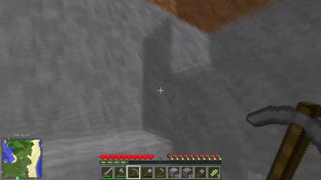 Место для постройки дома. New выживание. Minecraft 1.7.10. #1 смотреть онлайн