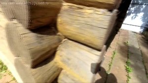 Плотник, обработка деревянного дома снаружи пропиткой Wood Protect