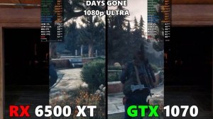 RX 6500 XT VS GTX 1070 - BENCHMARK TEST IN 12 GAMES