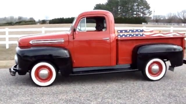 1951 Ford F1 Deluxe V8 Walk Around смотреть онлайн