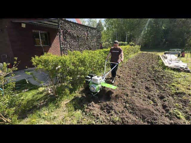Мощный мотоблок на 15 л.с. Обзор и тест мотоблока Голиаф-3-15Б смотреть онлайн
