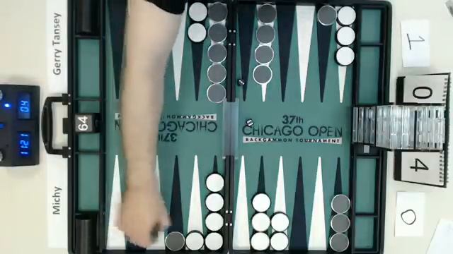 Backgammon Olympiad -- Michy vs. GerryTansey -- Final -- Best 3 -- 7pts смотреть онлайн