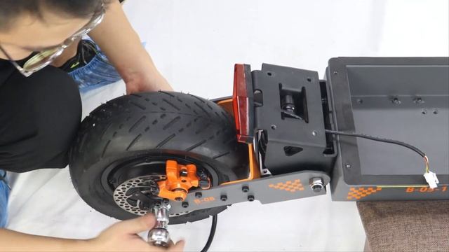 Kukirin G4 Motor Replacement Tutorial （Kukirin G4更换电机教程）