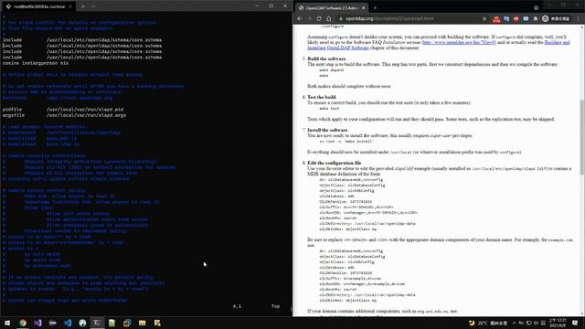 install and configure openldap from source on Ubuntu 20.04 смотреть онлайн