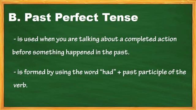 Simple and Past Perfect Tense of the Verb by Jorge Lumayot Dagamac Jr. from Sumirap NHS смотреть онлайн