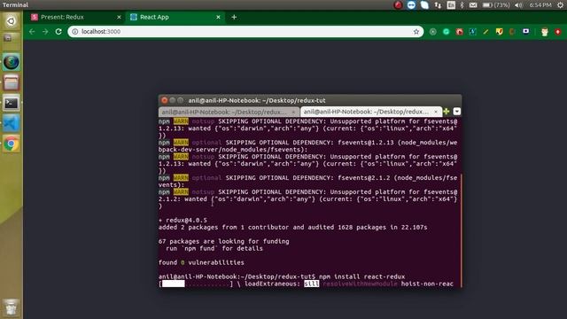 react redux tutorial in Hindi #3 Install redux in react-app смотреть онлайн