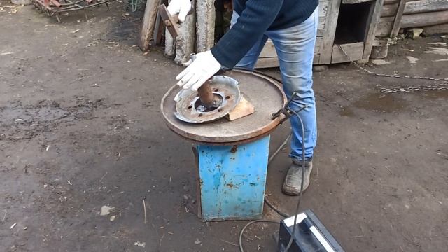 Ежи своими руками. Ротационная борона. Ежи для прополки картофеля. смотреть онлайн