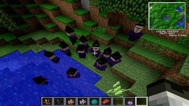 Minecraft 1.4.6 Мобы Невидимки смотреть онлайн