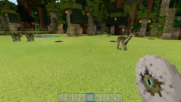 Minecraft Jurassic World DLC Addon Dinosaur Showcase Pt1 HD 60FPS Minecraft Bedrock Dinosaurs Ep 31