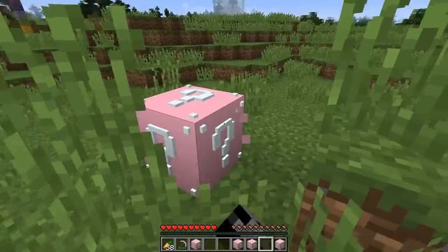 Minecraft: PINK HEART LUCKY BLOCK MOD (INSTA KILL WEAPONS, JEN, & THE ODD MAN) Mod Showcase смотреть онлайн