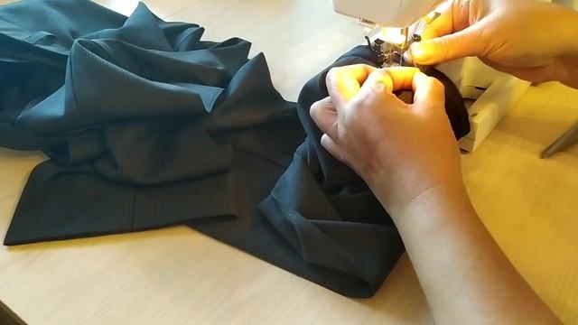 Мужские брюки, обработка низа брюк тесьмой. смотреть онлайн