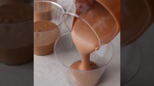 Десерт «Три шоколада